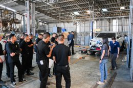 Students visit our factory