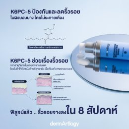 K6PC-5 vs Retinol สารสกัดลดริ้วรอยตัวไหนดีกว่ากันสำหรับคนผิวบอบบางและกลัวหน้าลอก?