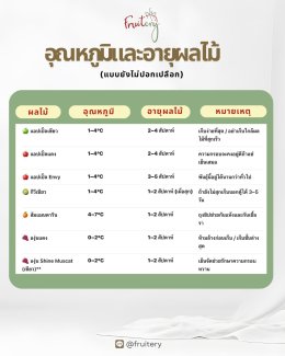 วิธีเก็บผลไม้สดให้อยู่ได้นาน