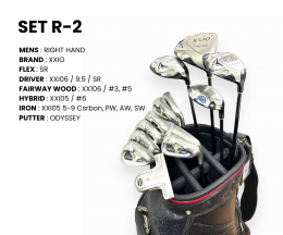 Golf bag rental service