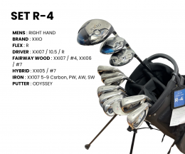 Golf bag rental service