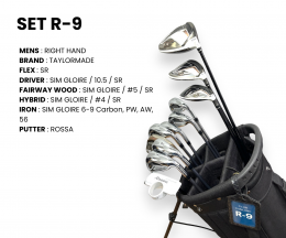 Golf bag rental service