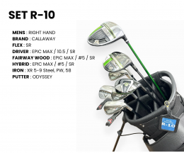 Golf bag rental service