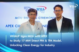 บริษัท ดับบลิวเอชเอ ยูทิลิตี้ส์ แอนด์ พาวเวอร์ จำกัด (มหาชน)