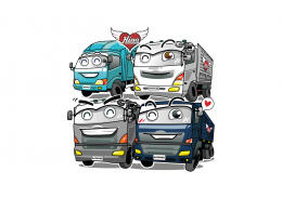 "Hino Thailand" Sticker Line