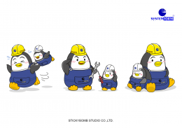 "Systemform Co.,Ltd." Mascot Design