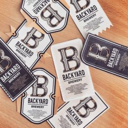 Backyard Brewery Logo and Packaging Design