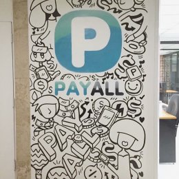 "Payall" Wall Painting