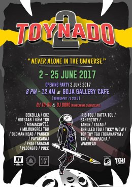 "Toynado 2 Exhibition" Poster Design