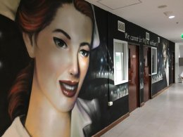 "Muse Hotel" Bangkok Office Wall Painting