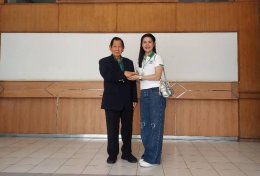 พิธีรับมอบถุงยังชีพจาก บริษัทAct Now Children Fund เพื่อมอบให้แก่ผู้ประสบปัญหาจากมหาอุทกภัย