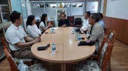 พิธีรับมอบถุงยังชีพจาก บริษัทAct Now Children Fund เพื่อมอบให้แก่ผู้ประสบปัญหาจากมหาอุทกภัย