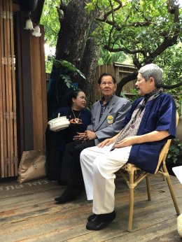  ศาสตราจารย์นายแพทย์ธีระ รามสูต ประธานมูลนิธิราชประชาสมาสัย ในพระบรมราชูปถัมภ์ เข้าร่วมประชุมกับคณะจิตอาสาราชประชาสมาสัย 