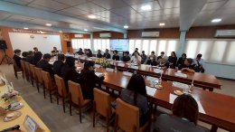 การประชุมหารือแนวทางในการดำเนินกิจกรรมร่วมกันระหว่างมูลนิธิราชประชาสมาสัยฯ และโรงเรียนราชประชาสมาสัยฯ 