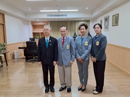 พิธีมอบโล่เกียรติคุณให้แก่ข้าราชการผู้สนับสนุนและปฏิบัติงานโรคเรื้อนซึ่งเกษียณอายุราชการ ประจำปี 2568 วันที่ 29 กันยายน 2568