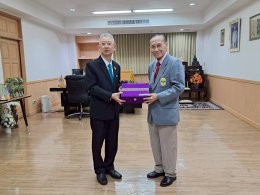 พิธีมอบโล่เกียรติคุณให้แก่ข้าราชการผู้สนับสนุนและปฏิบัติงานโรคเรื้อนซึ่งเกษียณอายุราชการ ประจำปี 2568 วันที่ 29 กันยายน 2568
