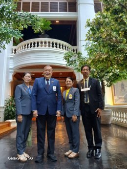 พิธีรับมอบเงินสนับสนุนจากมูลนิธิทุนท่านท้าวมหาพรหมโรงเเรมเอราวัณ