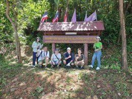 volunteer activities in making bird houses and planting trees at Khun Dan Prakan Chon Dam. Nakhon Nayok Province