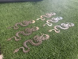 งานตัดฉลุลายเหล็ก