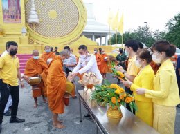 ร่วมพิธีบำเพ็ญกุศลและพิธีน้อมรำลึกเนื่องในวันคล้ายวันสวรรคตฯ