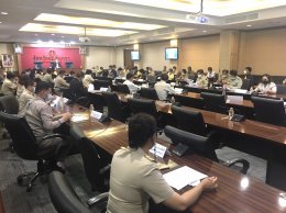 ประชุมคณะกรรมการโรคติดต่อจังหวัดฉะเชิงเทรา ครั้งที่ 42/2564 