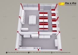 ร้านชาบู & ร้านอาหาร ขนาดพื้นที่ 10x12 เมตร