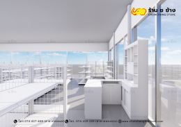 ร้านซุปเปอร์มาร์ท ขนาดพื้นที่ 20 x 15 เมตร