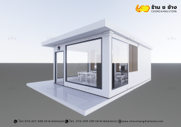 ร้านอาหาร & คาเฟ่ ขนาดพื้นที่ 5 x 8 เมตร