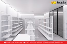 ร้านค้า ร้านมินิมาร์ท 3D พื้นที่ 9x11 เมตร 