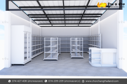  ร้านค้า ร้านมินิมาร์ท - พื้นที่ 6x7 เมตร 