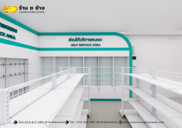 ร้านขายยา ขนาดพื้นที่ 8x10 เมตร