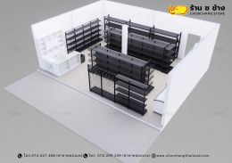 ร้านค้า ร้านเบเกอร์รี่ ขนาดพื้นที่ 9 x 7 เมตร