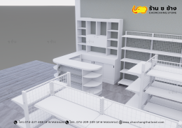 ร้านค้ามินิมาร์ท ขนาดพื้นที่ 10 x 12 เมตร