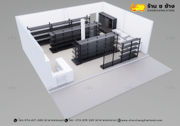 ร้านค้า ร้านเบเกอร์รี่ ขนาดพื้นที่ 9 x 7 เมตร