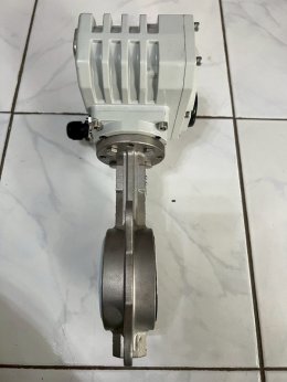 2" มอเตอร์วาล์วไฟฟ้า วาล์วปีกผีเสื้อ DN50