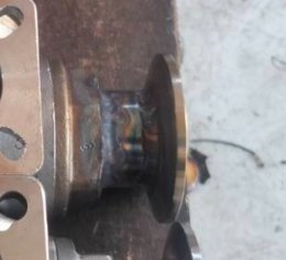 Ferrule DN25 3 way T port DIRECT MOUNTING for ferrule clamp Pneumatic Actuator RATDA52 