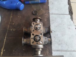 Ferrule DN25 3 way T port DIRECT MOUNTING for ferrule clamp Pneumatic Actuator RATDA52 