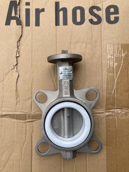 2.5 " DN65 Butterfly Valve Wafer Type Stainless
