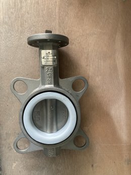 2.5 " DN65 Butterfly Valve Wafer Type Stainless