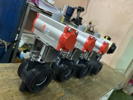 Adapter and Mounting Brackets Atcuator for Quarter Turn Actuators