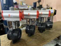 Adapter and Mounting Brackets Atcuator for Quarter Turn Actuators
