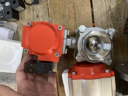 Ball Valve DN50 pneumatic actuators RAT063