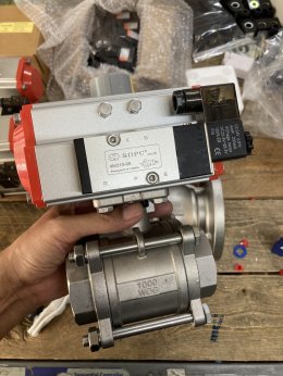 Ball Valve DN50 pneumatic actuators RAT063