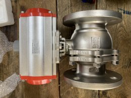 Ball Valve DN50 pneumatic actuators RAT063