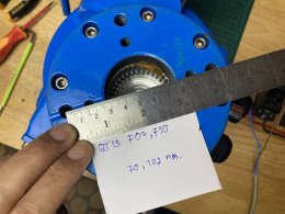 QT15 NEUMAX MOTORIZED ELECTRIC ACTUATOR 220Vac