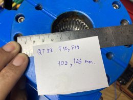 QT28 NEUMAX MOTORIZED ELECTRIC ACTUATOR 220Vac