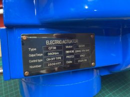QT38 NEUMAX MOTORIZED ELECTRIC ACTUATOR 220Vac