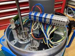 QT38 NEUMAX MOTORIZED ELECTRIC ACTUATOR 220Vac