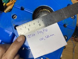 QT38 NEUMAX MOTORIZED ELECTRIC ACTUATOR 220Vac