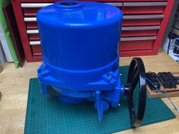 QT38 NEUMAX MOTORIZED ELECTRIC ACTUATOR 220Vac